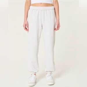 Hollister Feel Good Fleece Dad Joggers- Small Short